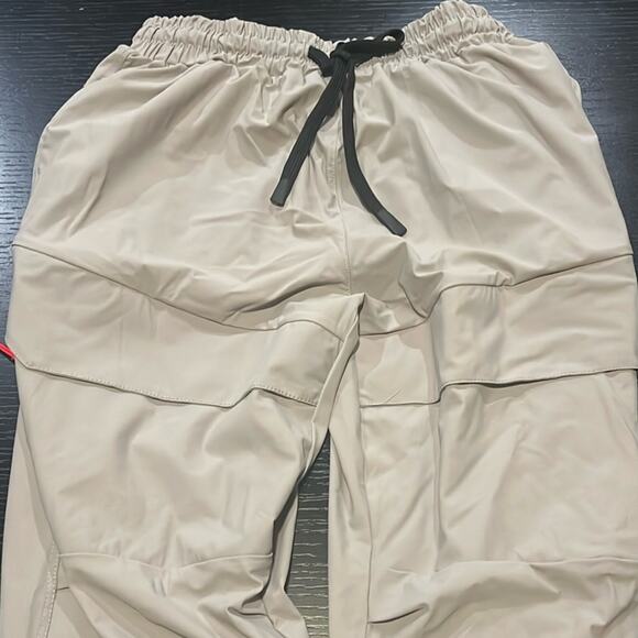 AHA Stay Cool High Rib Cargo Jogger Athletic Stretch Pants Grey size XL - Picture 7 of 7